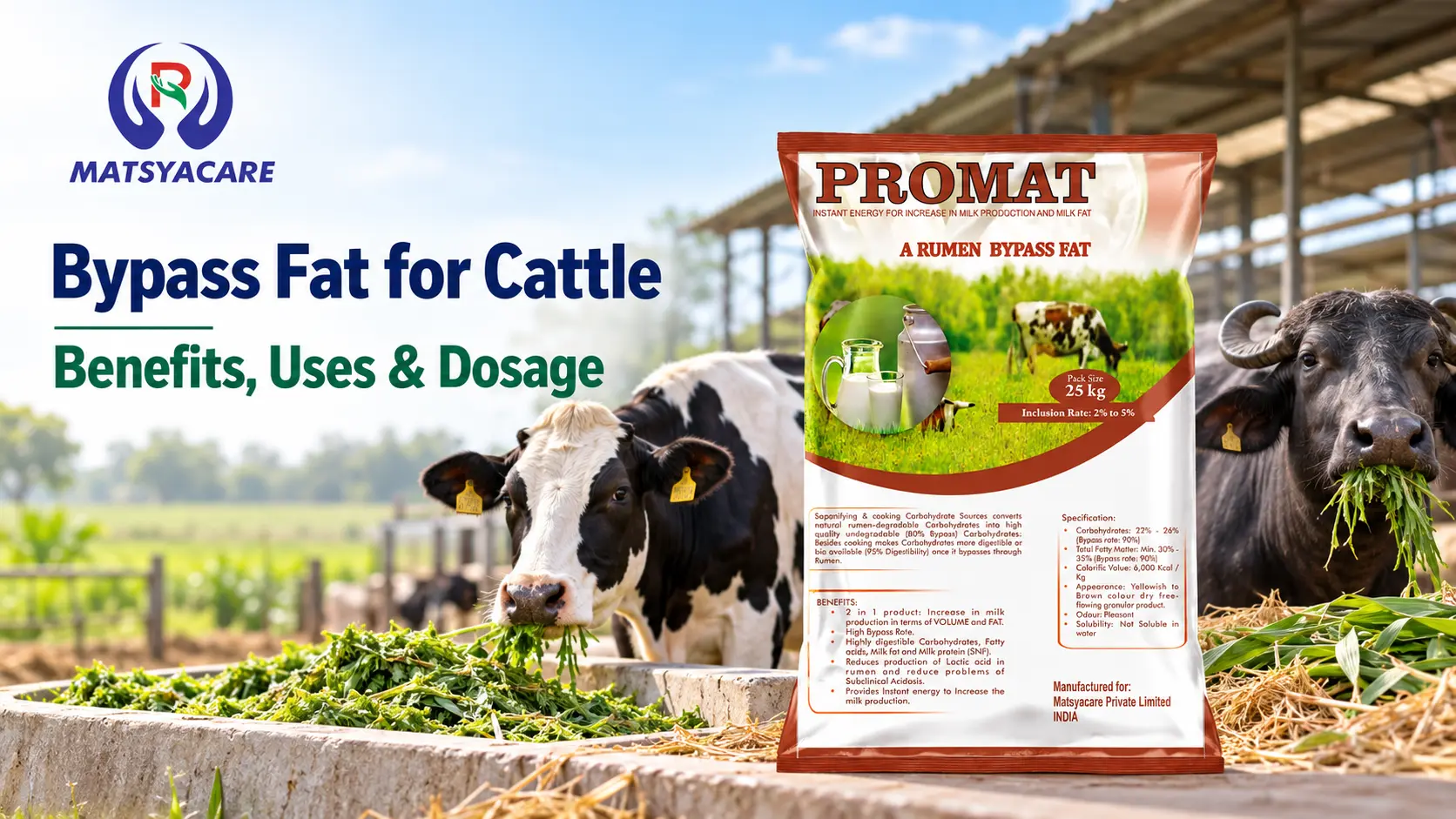 Bypass Fat for Cattle: Benefits, Uses & Dosage