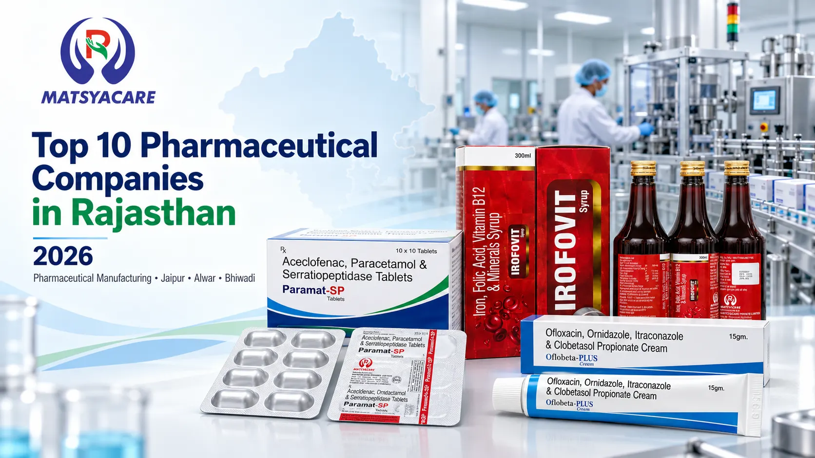 Top 10 Pharmaceutical Companies in Rajasthan (2026)